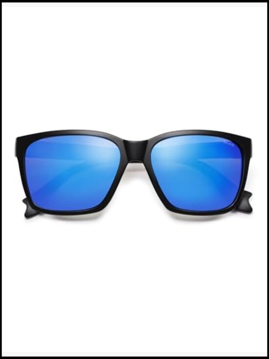 Square Polarized Sunglasses with Recycled Fishing Net Frame Eco-Friendly UV400 main image 4